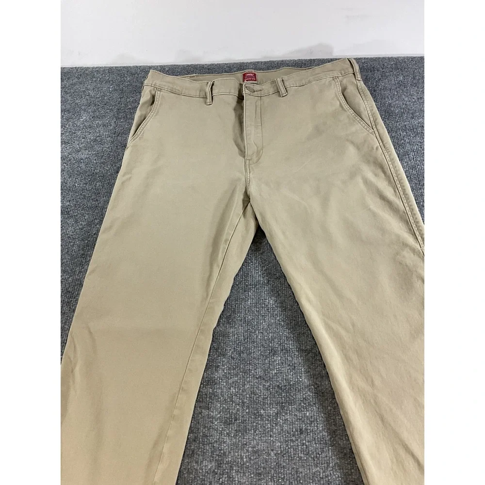 Levi's XX Chino Standard Taper Pants Men's 38x32 Khaki Casual Stretch Chinos